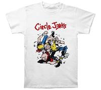 Circle Jerks Men's Slam T Shirt White L
