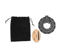 Circle of Fifths Wheel Music Theory Accessors Melody Tool Metal per Guitar Bass Piano Instruments Learning (nero)