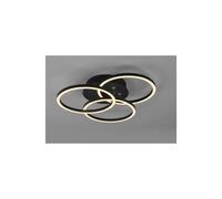 CIRCLE PLAFONIERA CON 3 CERCHI ORIENTABILI LED 27W DIMMERABILE 3 COLORI CON TELECOMANDO