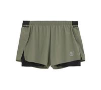 Circle - Short trail running da uomo - Legend Short 2in1 M Moss per Uomo - Taglia M - Verde