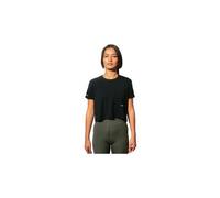 Circle smooth operator crop top donna nero