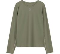 Circle T-shirt da trail running Legend manica lunga per uomo Verde Taglia M