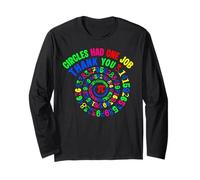 Circles aveva Un Lavoro Pi Day Matematica Insegnante Amante di Matematica Maglia a Manica