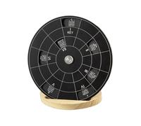 Circles Of Fifths Wheel Chord Wheel Music Theories Plate Learning Tool Lega di Alluminio Melodie Chord Tool Facile da usare
