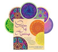 Circles of Healing Carte Affermative Blue Angel Mazzo 44 Carte Oracle
