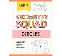 Circles Workbook for High School Geometry: Properties of Circles, Arc Length, and Sector Area