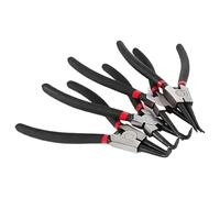 Circlip Pliers Set With Storage Case, Heavy Duty Internal/external Snap Ring C Clip Pliers Kit Anti-Rust, Anti-Bending And Labor-Saving Split Ring Pliers For Ring Remover Retaining And Remove Hoses