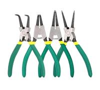 Circlip Pliers Set With Storage Case, Heavy Duty Internal/external Snap Ring C Clip Pliers Kit Anti-Rust, Anti-Bending And Labor-Saving Split Ring Pliers For Ring Remover Retaining And Remove Hoses