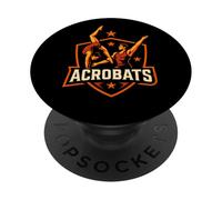 Circo Acrobati Divertente Bambini Circo PopSockets PopGrip Adesivo