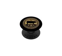 circo bbq maiale vintage PopSockets PopGrip Adesivo