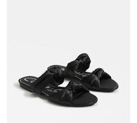 Circo By Sam Edelman Marissa Nero Satinato Sandalo Donna US Taglie 6-10 Nuovo