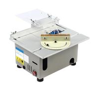 Circolare Da Tavolo Mini Da 4 Pollici 96W Set Circolare Da Tavolo Elettrica Fai Da Te Fatta A Mano Con Righello Di Spinta Taglio Preciso