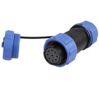 Circolare Presa, 9 Palo, 7-12MM - MBS CONNECT