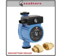 CIRCOLATORE ELETTRONICO POMPA TERMOCAMINO ALTA EFFICIENZA INTERASSE 130MM 1-1/2