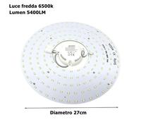 Circolina LED modulo di ricambio calamita tubo neon per plafoniera 16 22 32 54W [EEK: A++]