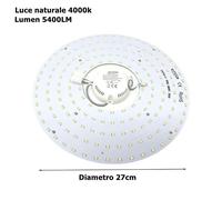 Circolina LED modulo di ricambio calamita tubo neon per plafoniera 16 22 32 54W [EEK: A++]