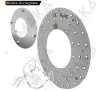 CIRCOLINA LED SWITCH magnetica modulo ricambio corona per plafoniere adesiva [EEK: A++]