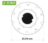 Circolina Magnetica LED 17W 24W 34W 53W Modulo di Ricambio per Neon e Plafoniere