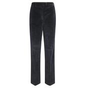 Circolo 1901 - Pantalone Diritto Velluto Liscio - - Trousers - Donna - Nero - L