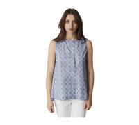 Circolo 1901 - Top senza maniche per un look elegante - -Tops -Donna -Blu -S