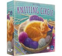 Alderac Ent. | Knitting Circle | Gioco Piazzamento Tessere Puzzle Spaziale Con Gomitoli Gatti E Schede Punteggio | 1 A 4 Giocatori | 30 A 45 Minuti