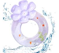 Circolo Nuoto Margherita Viola, Anello Di Nuoto Gonfiabile Per Adulto, Swim ring Anello Trasparente Cerchio In Gomma Di Adulto Marino, In Piscina Estiva Per Adolescente Ragazze
