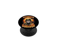 Circoncisione Survivor Divertente Stranamente Specifico Gatto Meme Gatti PopSockets PopGrip Adesivo