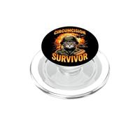 Circoncisione Survivor Divertente Stranamente Specifico Gatto Meme Gatti PopSockets PopGrip per MagSafe