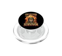Circoncisione Survivor Divertente Stranamente Specifico Gatto Meme Gatti PopSockets PopGrip per MagSafe