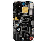 Circuit Board Pattern Motherboard Design for Tech Geeks Custodia per iPhone 11