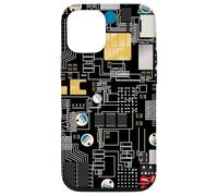Circuit Board Pattern Motherboard Design for Tech Geeks Custodia per iPhone 12/12 Pro