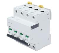 Circuit Breaker MCB 4P Low Voltage DIN Rail Mount AC 400V 63A for Home Equipment and Industrial Use