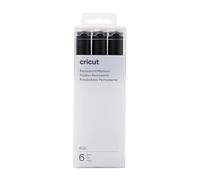 Circuit Cricut - Pennarelli indelebili, 2,5 mm, nero (6 ct), colore: nero