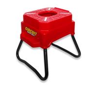 Cavalletto Circuit Cubic H.42 CM Rosso-Bianco Moto Motore Ricambi Ciclomotore