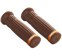 CIRCUIT MA014-34K Manopole Classic per Scooter, Marrone/Oro