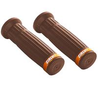 CIRCUIT MA014-34K Manopole Classic per Scooter, Marrone/Oro