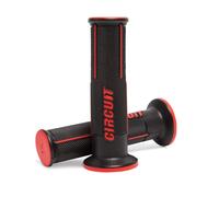 Circuit Equipment - Manopole Speed Forata Colore Nero-rosso (rif. circuit: Ma053-215) - SPEDIZIONE GRATUITA