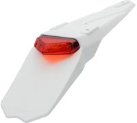 Circuit Equipment MANTIS Porta targa LED, bianco-rosso per maschi