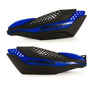 Circuit Equipment - Paramani Motocross universale con calotta carbon look e bracci rinforzati - blu