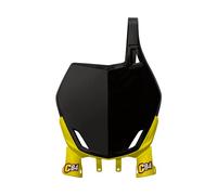 CIRCUIT Equipment PN005-216 Tabella Anteriore Motocross Future, Nero/Giallo