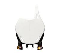 CIRCUIT Equipment PN005-221 Tabella Anteriore Motocross Future, Bianco/Nero