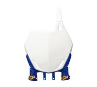 CIRCUIT Equipment PN005-224 Tabella Anteriore Motocross Future, Bianco/Blu