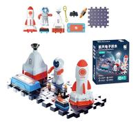 Circuit Science Kit Kids, Stem Science Project , 12.01x5.12x6.3 pollici Physics Building Blocks, Educational Block Toy for Classroom Learning Home Fun, Multicolor