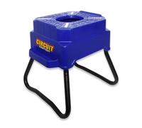 Cavalletto Circuit Cubic H.42 CM Blu-Bianco Moto Motore Ricambi Ciclomotore