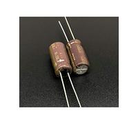 Circuiti di controllo 10pcs 330uF 16V Elna RJJ Series 8x16mm 16V330uF Condensatore audio ad alta affidabilità a bassa impedenza marrone oro