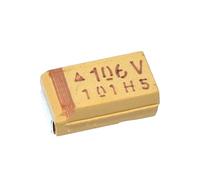 Circuiti di controllo 10pcs C Caso 10uF 35V 106 106V SMD 10% 6032 SMD Accuratezza Tantalio Condensatore