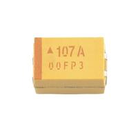 Circuiti di controllo 10pcs D Caso Tipo 7343 100uF 10V 107 107A SMD 10% Precisione Condensatore Tantalio
