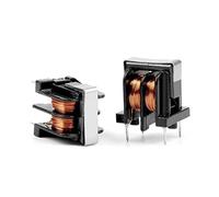 Circuiti di controllo 20Pcs UU9.8 UU10.5 Induttore di soffocamento di modo comune 5mH 10mH 15mH 20mH 25mH 30mH 40mH 50mH for induttanza filtro passo 17x12mm19x17mm (Size : 10MH UU10.5 0.3)