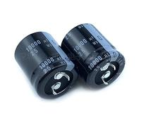 Circuiti di controllo 2Pcs 10000uF 25V 25V10000uF 22x30 22X40 25X30 25x35 Snap-in PSU Amplificatore Condensatore (Size : 25V10000uF 25x35)