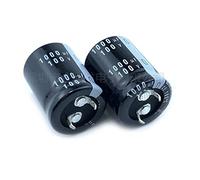 Circuiti di controllo 2Pcs 1000uF 100V 100V1000uF 22x25/30/35/40 25x25/30 Snap-in PSU Amplificatore Condensatore (Size : 100V1000uF 25x30)